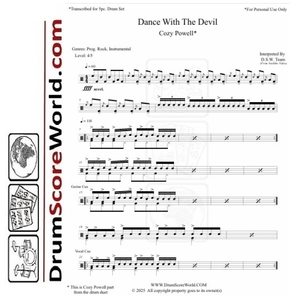 Cozy Powell - Dance With The Devil